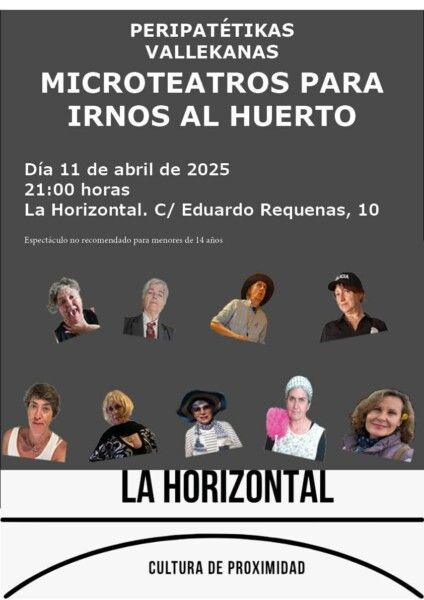 Microteatros para irnos al huerto Compañía Peripatétikas Vallekanas