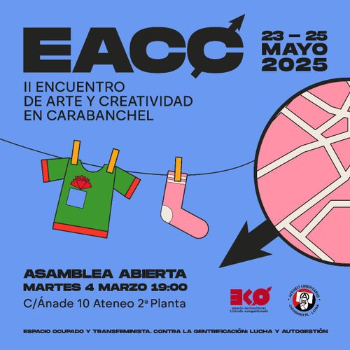 Nueva asamblea preparatoria del Encuentro de Arte y Creatividad de Carabanchel