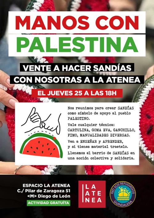 Manos con Palestina