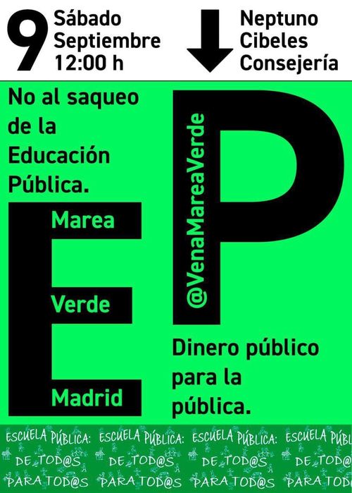 No al saqueo de la educación Pública