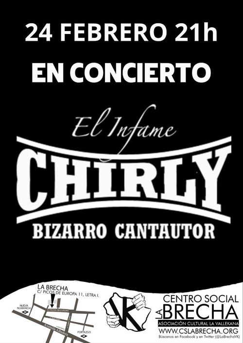 El Infame Chirly en concierto