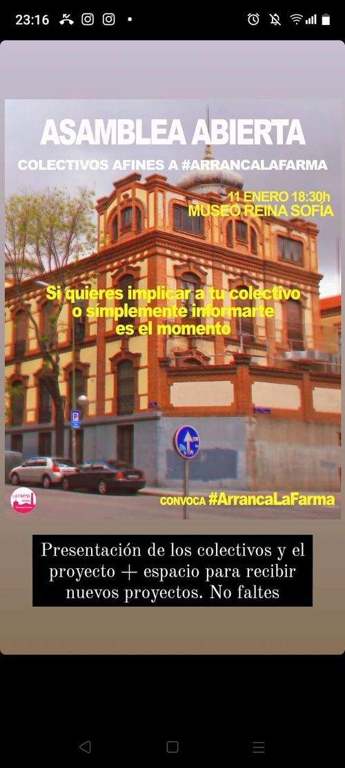 presentación mutua de todos los colectivos
