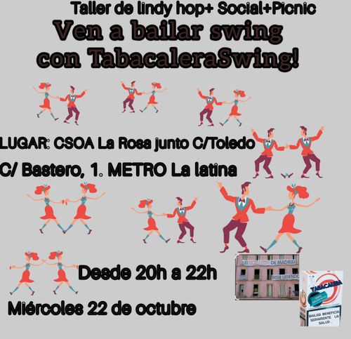 Ven a bailar swing con TabacaleraSwing 