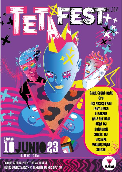  TETAFEST , el Festival LGTBIAQ+ de Vallekas.