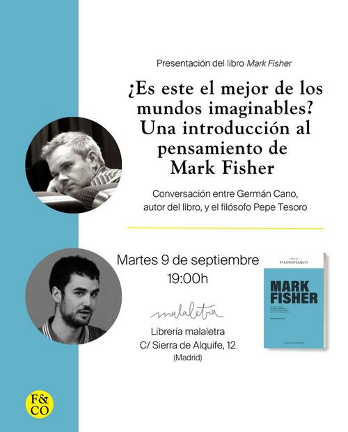 introducción al pensamiento de mark fisher