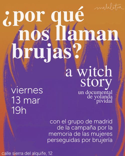 ¿por qué nos llaman bruja?