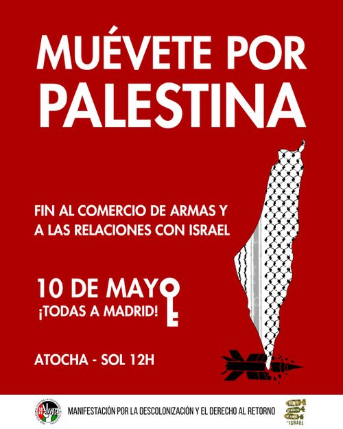 Manifestación Estatal por Palestina