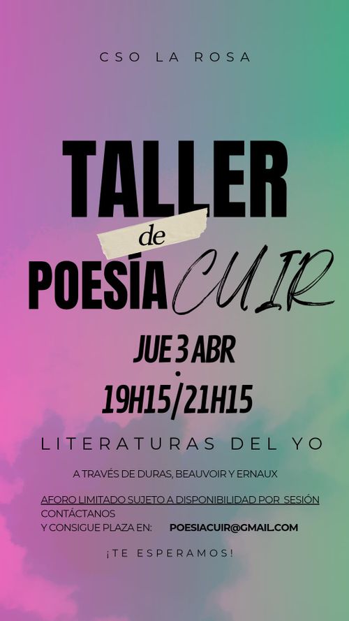 Taller de Escritura Queer