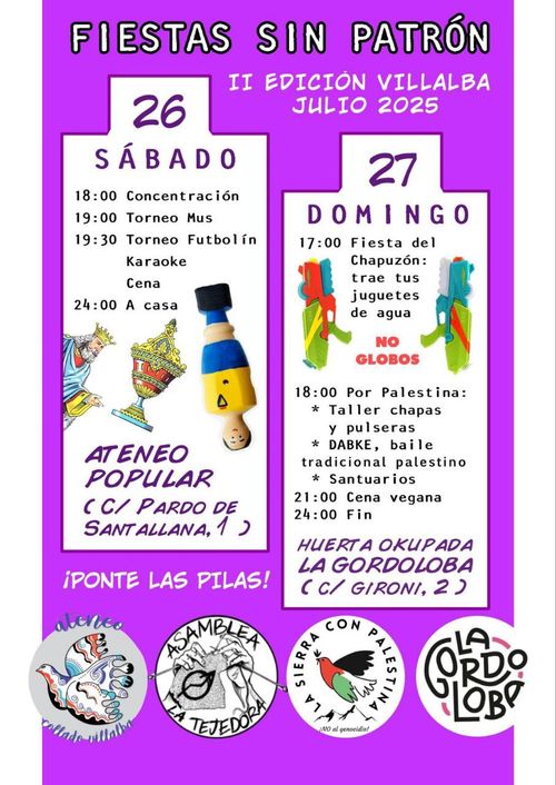 Fiestas sin patrón IIª edición 