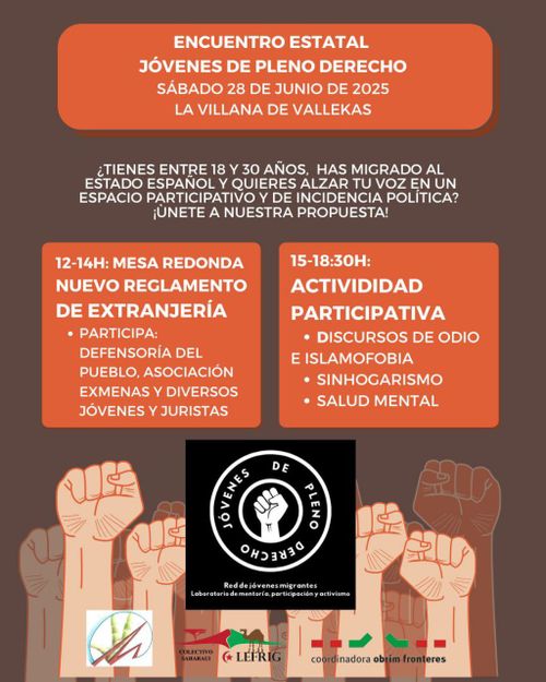 Encuentro estatal Jóvenes de pleno derecho 