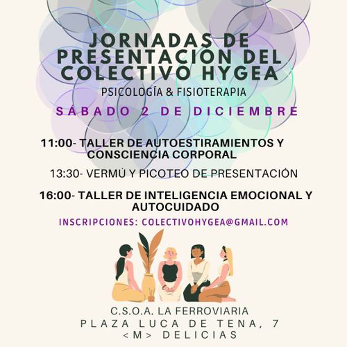 Jornadas de presentación del colectivo Hygea