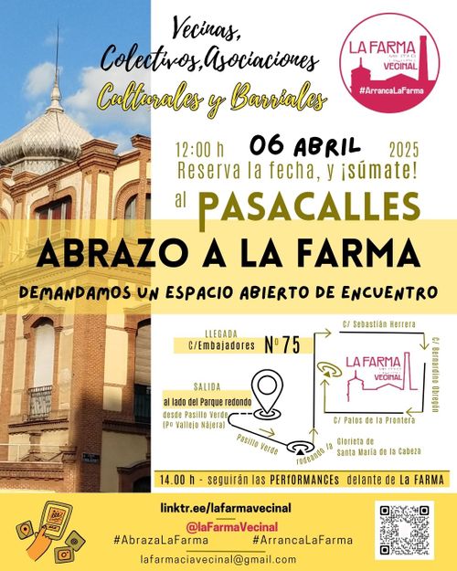 Pasacalles #AbrazaLaFarma