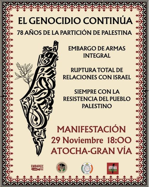 El genocidio continua