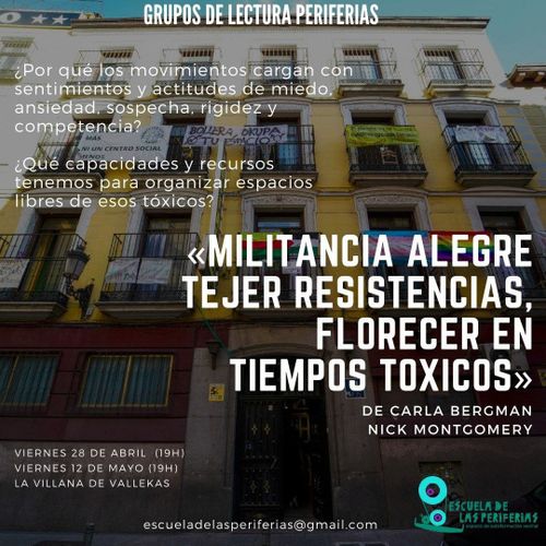 Militancia alegre: tejer resistencias, florecer en tiempos tóxicos