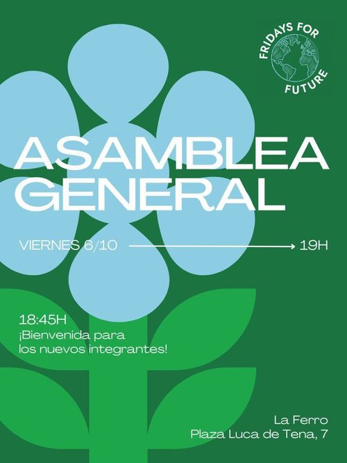 ASAMBLEA GENERAL y bienvenida