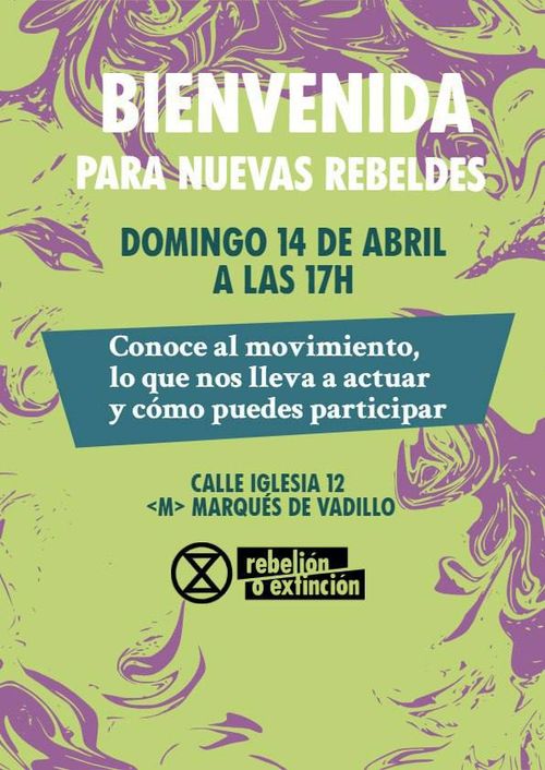 Bienvenida para nuevas rebeldes