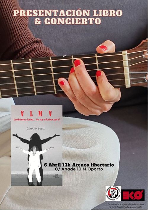  Carolina Solas. Presentación del libro y concierto «alma»