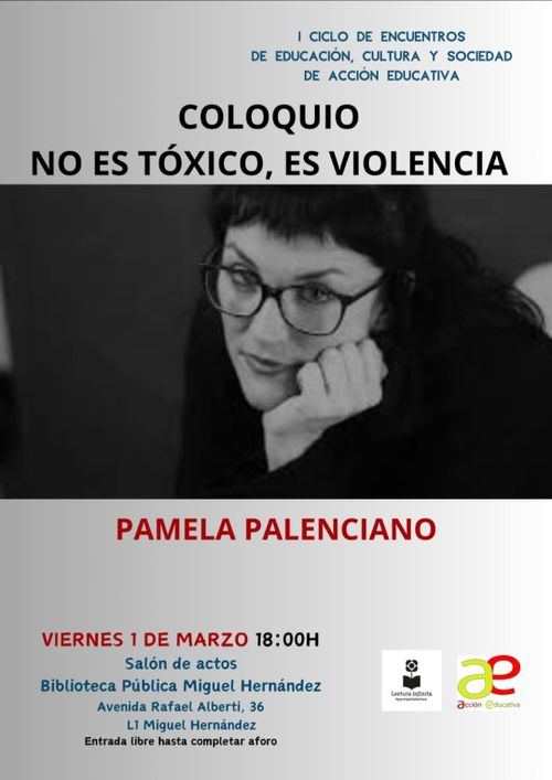 Coloquio  No es tóxico, es violencia