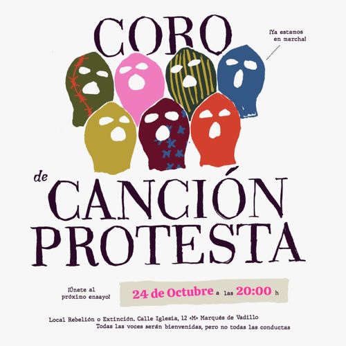 CORO  canción de protesta 