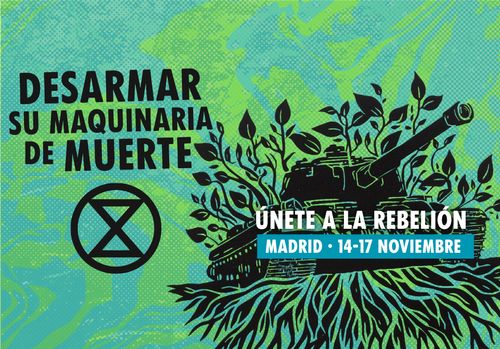 DESARMAR SU MAQUINARIA DE MUERTE - Rebelión o Extinción
