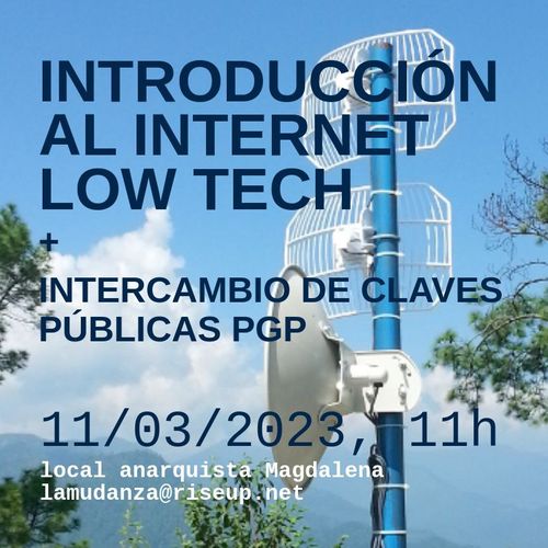 Introducción al internet low tech