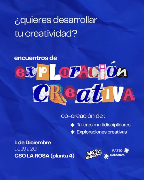 CO-CREACIÓN DE ENCUENTROS DE EXPLORACIÓN CREATIVA