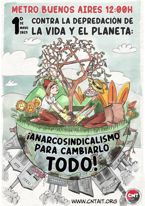 1º de Mayo - Contra la depredación de la vida y el planeta