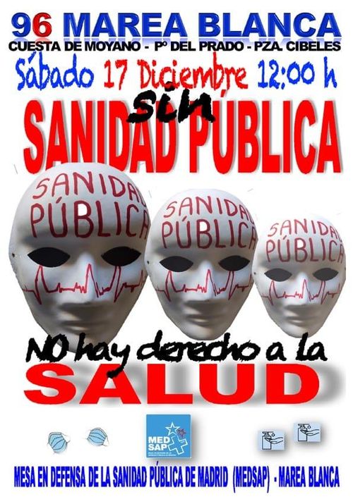 Sin Sanidad Pública No Hay Derecho a la Salud