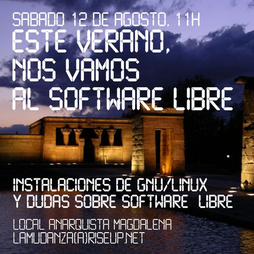 Instalaciones de GNU/Linux y dudas básicas sobre software libre