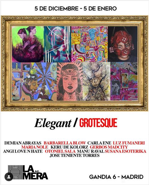 Exhibición de arte: Elegant/Grotesque