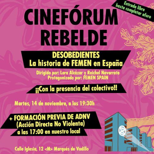 taller en ADNV (Acción Directa No Violenta)