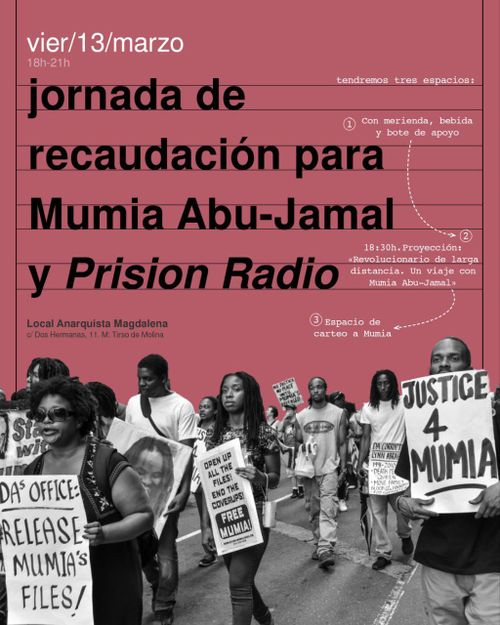 Jornada de recaudación para Mumia Abu-Jamal y Prision Radio