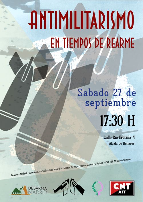 Antimilitarismo en tiempos de rearme