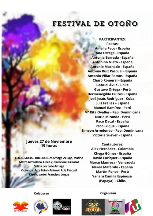 Poesía, festival