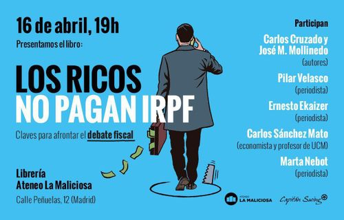 Presentación libro: Los ricos no pagan IRPF
