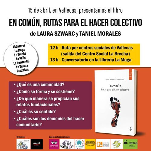 Presentación libro En común, rutas para el hacer colectivo