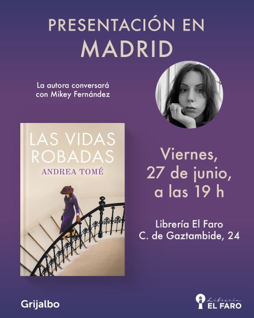 Presentación de la novela Las vidas robadas
