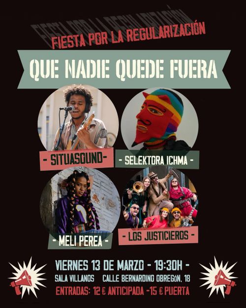 Que Nadie Quede Fuera: fiesta por la Regularización