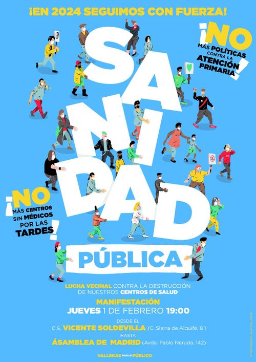 SANIDAD PÚBLICA - MANIFESTACIÓN