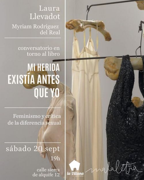 Conversatorio Mi herida existía antes que yo