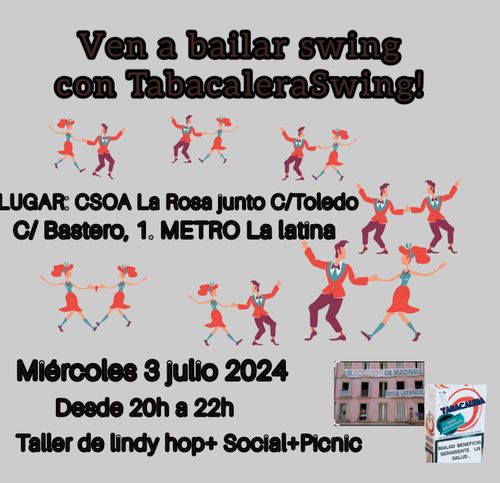 Ven a bailar swing con TabacaleraSwing 