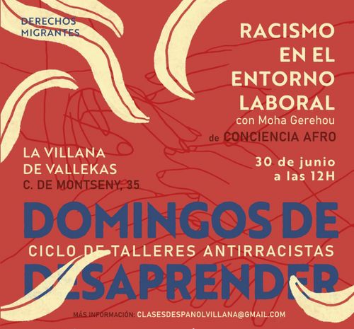 Racismo en el entorno laboral (Taller antirracista)