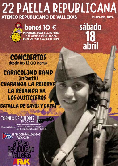 Paella Republicana de VLlekas