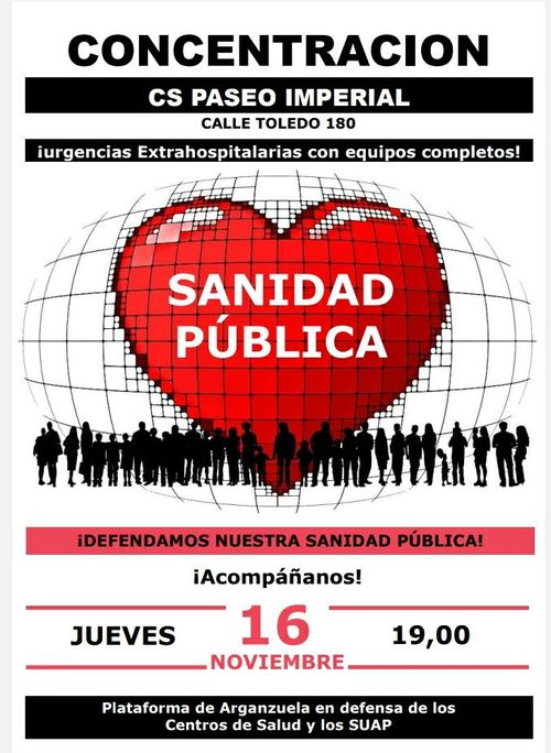 CONCENTRACIÓN SanidaPública ca