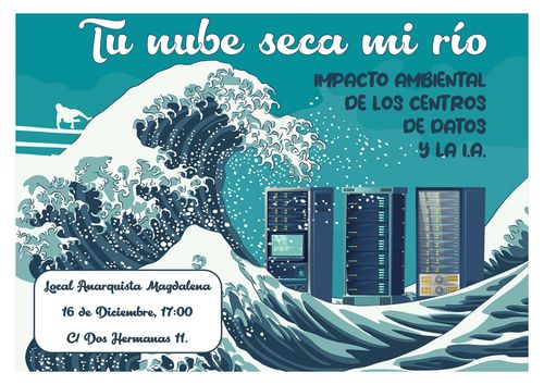 Charla - Tu Nube Seca Mi Río: Impacto Ambiental de los Centros de Datos y la IA.