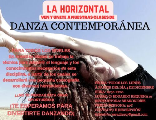  DANZA CONTEMPORÁNEA