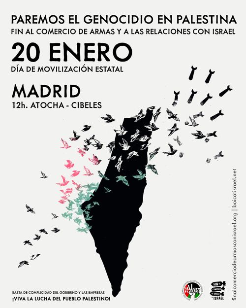 Movilización estatal, Paremos el genocidio en Palestina!   