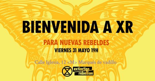 Bienvenida a Rebelión o Extinción
