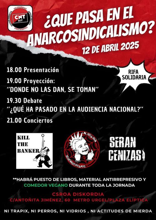 [Jornada] ¿Qué pasa con el anarcosindicalismo?