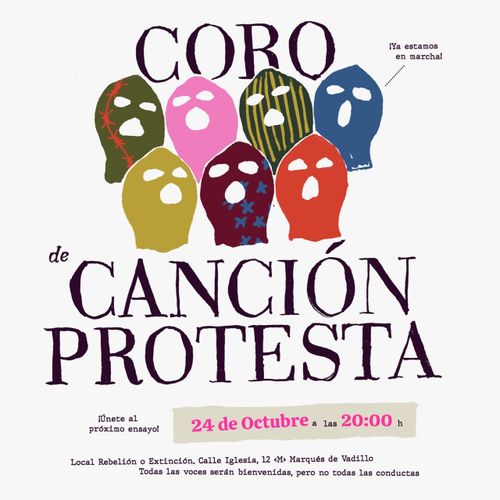 CORO  canción de protesta 